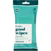 3 Pack - Goodwipes Flushable Travel Wipes 20 count 1 ea
