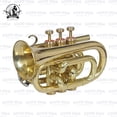 thumbnail image 5 of SOUND SAGA® Pocket Trumpet With All Accessories Including Mouthpiece & Case., 5 of 5