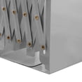 thumbnail image 3 of Bookends Retractable Flexible Large Size Without Sticker Metal Material Office Book Support for Desk Gray, 3 of 5