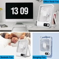 thumbnail image 7 of Kieccall Desktop Mini Fan Digital Display Ultra Quiet Foldable Portable Handheld Fan For Office Summer, 7 of 7