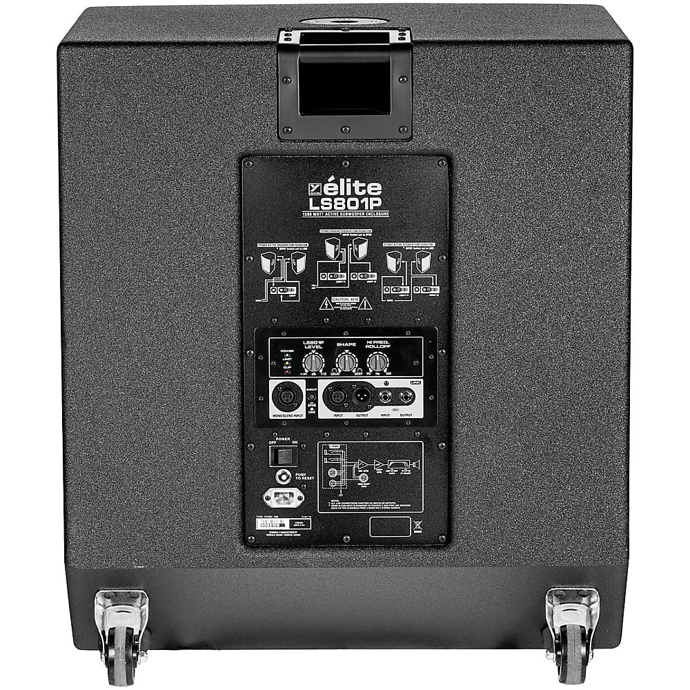 Yorkville LS800p 18inch Powered Subwoofer 1500w PSSL ProSound And