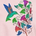 thumbnail image 3 of CafePress - Rainbow Hummingbird On Trumpet Vine Women's Light - Women's Classic T-Shirt, 3 of 4
