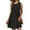 Black, variant on LOVZFMLL Dresses for Women 2025 Summer Sleeveless Tank Midi Sundress Casual Ruffle Hem Tiered Beach Vacation Clothes Black L