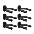 thumbnail image 1 of 6 Piezas Soporte Para Guitarra Bloosom  Pared Con Gancho Esponja Negro, 1 of 4