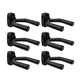thumbnail image 1 of 6 Piezas Soporte Para Guitarra Bloosom  Pared Con Gancho Esponja Negro, 1 of 4