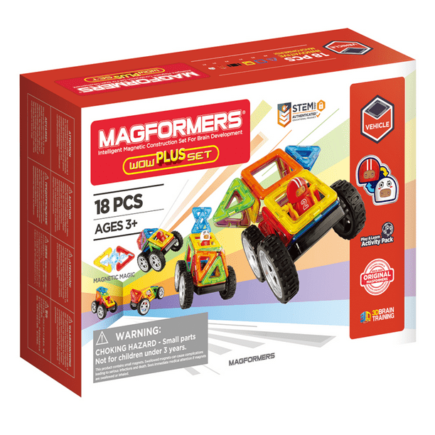 MAGFORMERS - Jeu de Construction Magnétique 70 Pièces