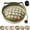 Green-B, variant on Cotton Rope Cat Bed Basket, Woven Round Pet Bed with Scratching Pad & Ball Toy, Foldable Cat Nest for Cats & Small Dogs
