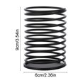 thumbnail image 3 of Hxlamzoo Creative Multipurpose Pen Holder for Desk, Black Spring Pencil Cup Holder for Desk Office Pen Organizer Pen Container Easy to Clean for Putting Common Stationery, Pens and Other Tools, 3 of 8