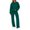 Dark Green, variant on Sets For Women Crewneck Sweatshirt Jogger Pants Set Soft Polyester Fall Winter Casual Outfit Gray S