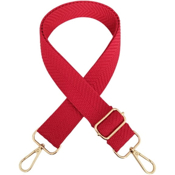 CoCoMangos Wide Purse Bag Strap Adjustable Crossbody Handbag Purse Strap Replacement Handbag Strap Extender (Brown)