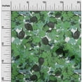thumbnail image 2 of oneOone Viscose Jersey Green Fabric Abstract Floral Sewing Material Print Fabric By The Yard 60 Inch Wide-2ra, 2 of 5