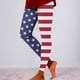 thumbnail image 4 of WILLBEST Leggings Con Estampado Tie-Dye Del Día de La Independencia Para Mujer, Pantalones de Yoga de Cintura Alta, Para Entrenamiento, Correr, Atletismo, Estiramiento, Cómodos, Para Fitness Grande, 4 of 5