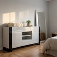 thumbnail image 2 of Woody Modern 64.5" Sideboard, 2 of 6