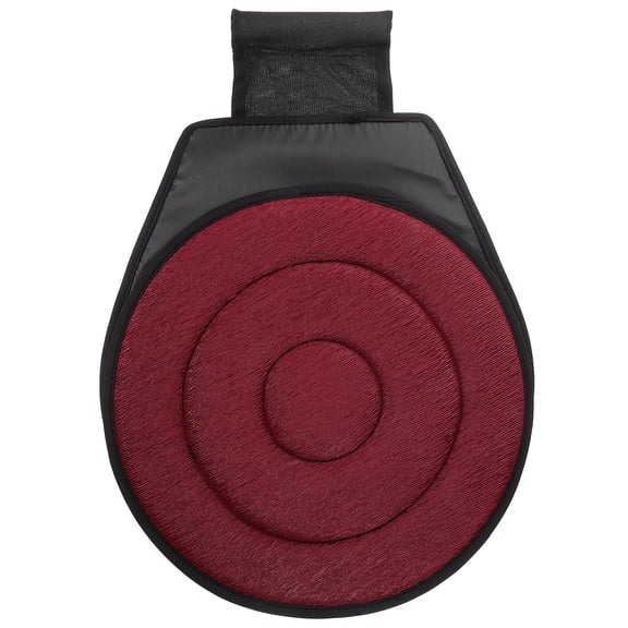 UPOUART Breathable Car Seat Cushion Dark Red For Smooth Indoor Comfort 1Pcs