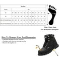 thumbnail image 6 of OwnShoe Men's Steel Toe Work Boots Leather Safety Shoes Non-Slip Industrial Work Shoes Goodyear Constructions Boots, 6 of 6