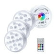 thumbnail image 1 of Submersible LED Lights With RF Remote 13 LED Underwater Led Lights With Magnet IP68 Pool Light For Pond, Shower, Tub,Vase ,Easy to Install, 1 of 7