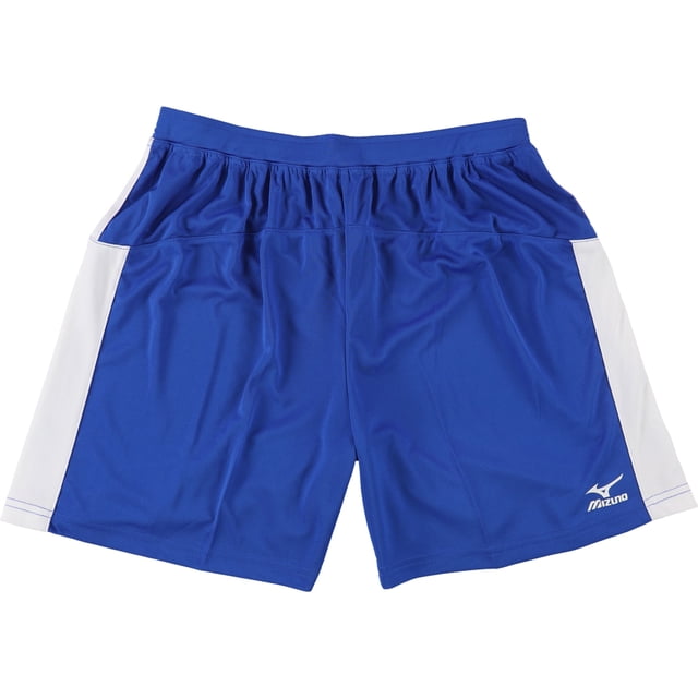Mizuno Womens Lightweight Performance Athletic Sweat Shorts, blue, L