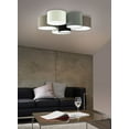 thumbnail image 3 of Eglo Lighting - Pastore - 6-Light Ceiling Light - White - Black - Taupe - Grey, 3 of 7