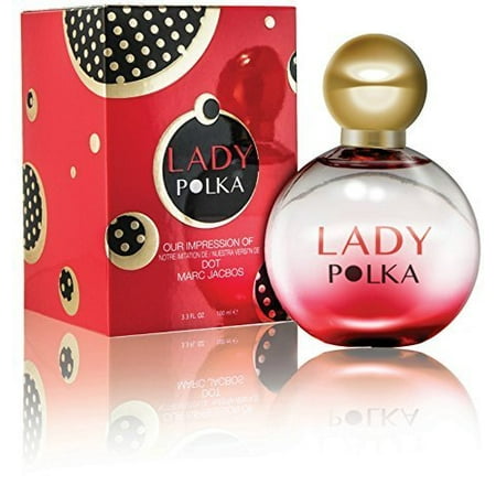 Lady Polka Perfume for Women, 3.3 Ounce 100 Ml - Impression of Dot by Marc