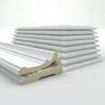thumbnail image 4 of Ekena millwork 94 1/2"L (Adjustable 32"H to 36"H) Ashford Square Panel Traditional Wainscot Paneling Kit, 4 of 10