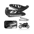 thumbnail image 2 of Cubre Puños Moto Motocicleta Con Luz Led Universal  Estilo 2 Lab.G Negro, 2 of 5
