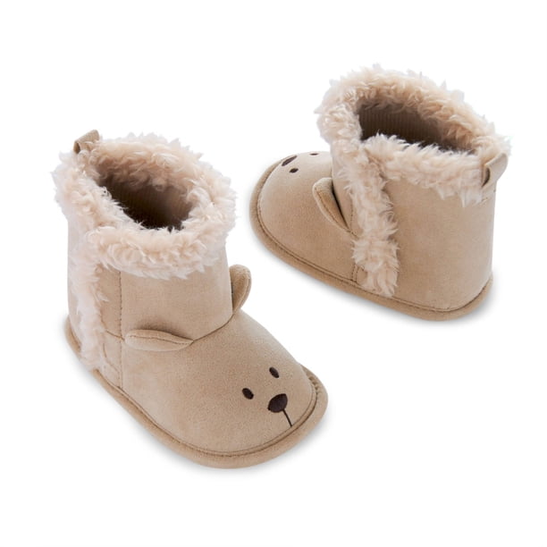 Child of Mine by Carter's Newborn Baby Boys' Teddy Bear Boots