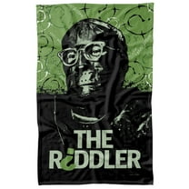 The Batman (2022) Blanket, The Riddler Fleece Blanket 36' x 58'