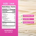 thumbnail image 5 of Snackathon Pad Thai Style Rice Stick Noodles, 1 mm Width, 16 oz (Pack of 6), 5 of 9