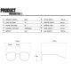 thumbnail image 3 of Gafas de sol deportivas cuadradas de alta gama para ciclismo: material de PC, protección UV400, antirreflejos, almohadillas nasales ajustables, ligeras y cómodas para adultos, 3 of 6