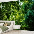 thumbnail image 2 of Peel and Stick Wallpaper Green summer park vivid landscape Modern Art Wall Mural Decor Self Adhesive and Removable 69in x 98in, 2 of 8