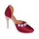 thumbnail image 4 of Zapatos para muñecas BJD, accesorios, zapatos de moda, tacones altos en miniatura rojo, 4 of 9