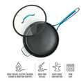 Thyme & Table NonStick 5 Quart Rainbow Saute Pan with Glass Lid