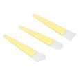 thumbnail image 4 of Silicone Brush Set, Spread Evenly Silicone Brush Applicator Kit Soft Repeated Various Brush Types  For Travelling Yellow, 4 of 8