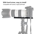 thumbnail image 3 of Tripod Quick Release Plate, Wear  Non Slip Universal Easy To Install Aluminum Alloy Quick Release Plate High Strength  For Ball Head, 3 of 8