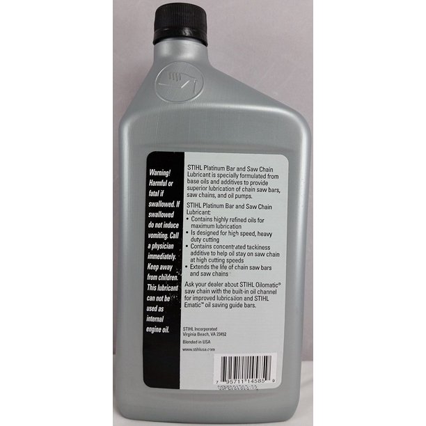 STIHL Platinum Bar and Saw Chain Lubricant Quart 1 Pack + 30 Off