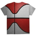 thumbnail image 2 of Championship Basketball White & Red All Over Youth T Shirt Multi YLG, 2 of 2