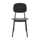 thumbnail image 2 of Set 4 Sillas de Comedor TOP LIVING de Plástico Respaldo Ovalado Negro, 2 of 8