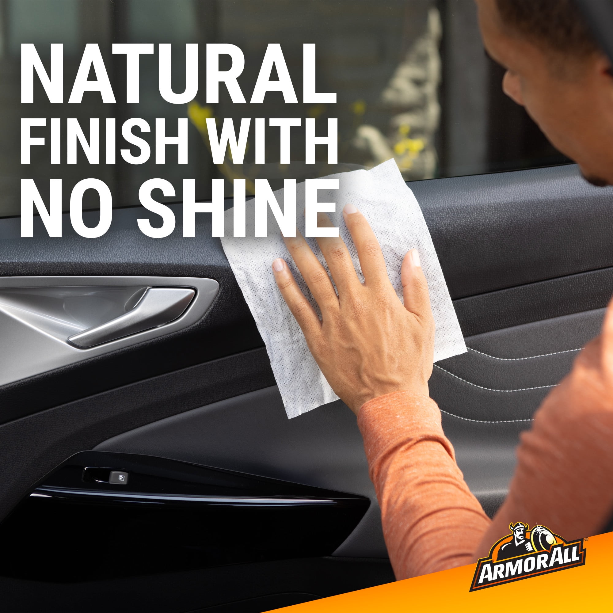 Armor All Total Interior Detailer and Protectant Wipes, 25 Count Canister