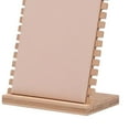 thumbnail image 2 of LOVIVER Necklace Display Stand Necklace Easel Showcase for Countertop Decor Beige, 2 of 3