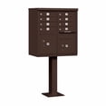 thumbnail image 3 of Cluster Box Unit with 8 Doors and 2 Parcel Lockers in White with USPS Access Type I, 3 of 6