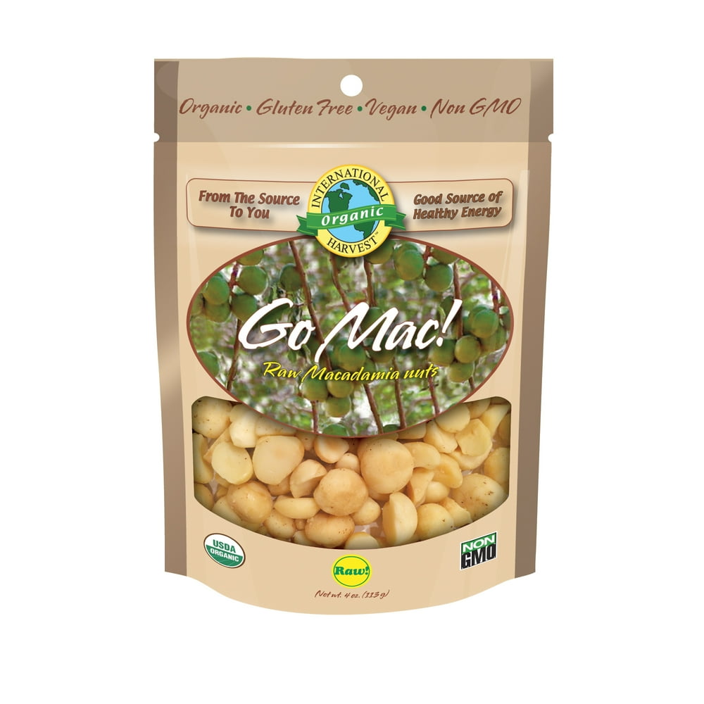 Organic Raw Macadamia Nuts