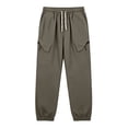 thumbnail image 2 of Mineart Men Windproof Water Resistant Loose Cargo Long Pants Lightweight Solid Outdoor Trousers for Hiking Mountaineering Casual Daily Use, 2 of 8