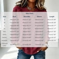 thumbnail image 2 of Maplenight Womens Crew Neck Sweatshirt Raglan Long Sleeve Casaul Loose Fit Fall Sweatshirts, 2 of 8