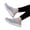 Light Gray, variant on Women's Knit Mesh Slip-On Mules, Breathable Backless Shoes, Lightweight Comfortable Footwear for Walking & Sports Red