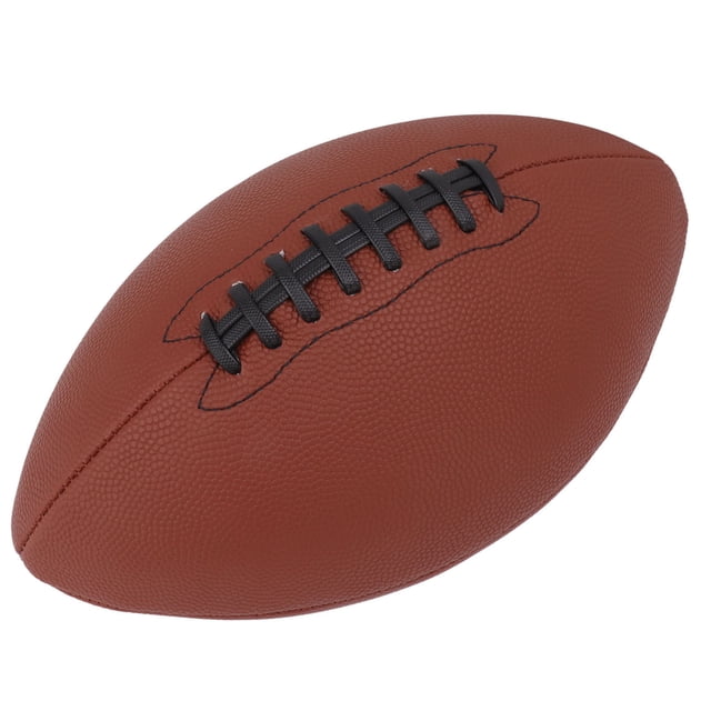 Composite Football, High Toughness Brown Color Precision Stitching American Football Ball Size 9 for Indoor