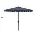 thumbnail image 3 of Safavieh Venice 7.5' Market Crank Square Patio Umbrella, Navy/White, 3 of 6