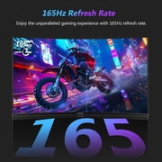 Z-EDGE UG27Q 27-Inch Curved Gaming Monitor 165Hz(DP) 144Hz(HDMI) 1ms 2K Resolution Frameless LED Monitor HDMI