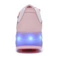 thumbnail image 5 of Kids LED Roller Skate Shoes with Wheel Light up Roller Shoes Kids Skates Sneakers Gift for Girls Boys Children, 5 of 20