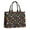 Black Colorful Skull-1, variant on Large Capacity Tote Bag,Navy Mexican Skull Pattern Handbag Fashion Luxury Tote Bag,15.7"x13"x 5.1" Inches,Laptop Compatible