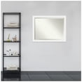 thumbnail image 6 of Craftsman White Beveled Wood Bathroom Wall Mirror, 6 of 10